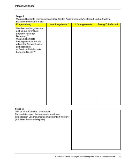 Entwurf Dissertation - KOBRA - Universität Kassel