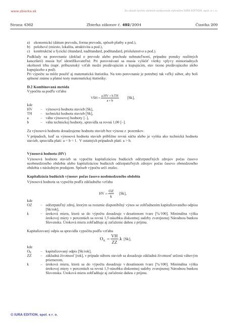 492/2004 - ElektronickÃ¡ zbierka zÃ¡konov