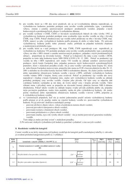 492/2004 - ElektronickÃ¡ zbierka zÃ¡konov