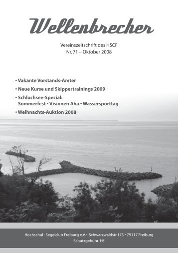 Wellenbrecher - Hochschul-Segelclub Freiburg eV