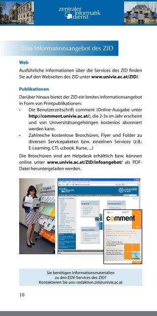 EDV-Services - Zentraler Informatikdienst - Universität Wien