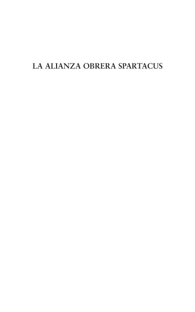 La Alianza Obrera Spartacus - Nodo 50