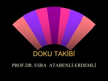 Doku Takibi" Dersi NotlarÄ±