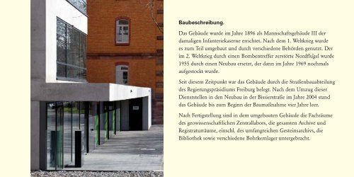 Umbau und Sanierungsmaßnahme, Freiburg, Sautierstr. 26 ...