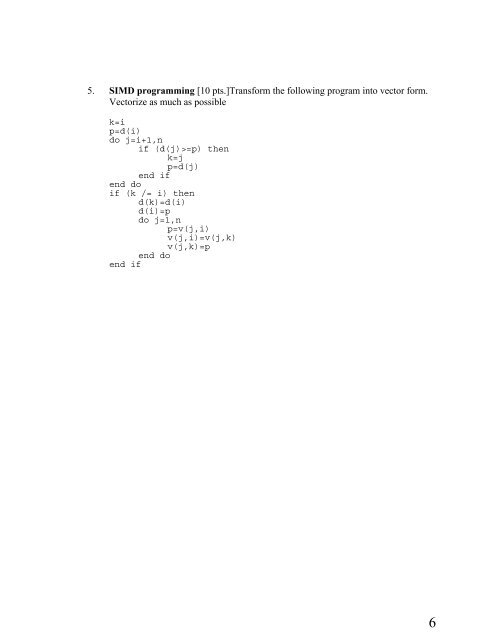 Name: cs598dhp Parallel Processing Midterm Exam Due in ... - Polaris