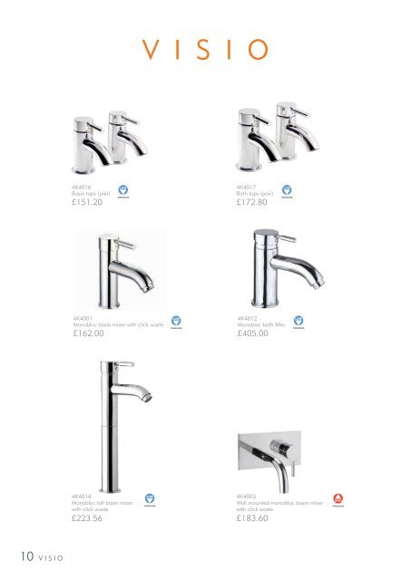 THE BATHROOM COLLECTIONS - Pegler Yorkshire