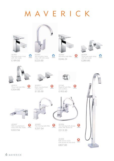 THE BATHROOM COLLECTIONS - Pegler Yorkshire