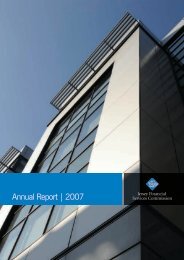 Annual Report | 2007 - the Jersey Financial Services Commission