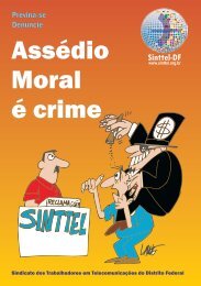 Cartilha AssÃ©dio Moral PRONTA marÃ§o11 - Sinttel-DF