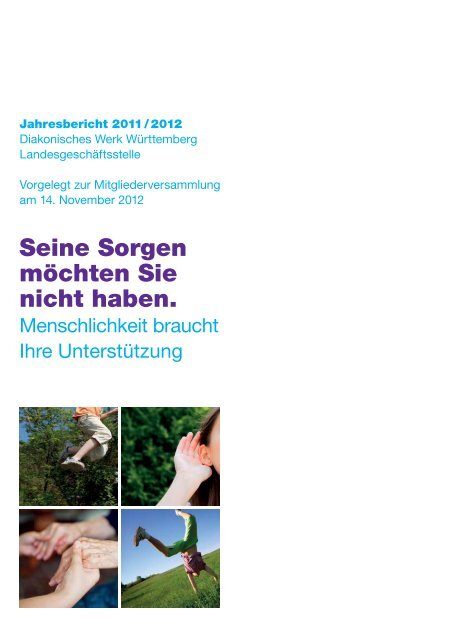 Jahresbericht 2011/2012 - Diakonie Württemberg