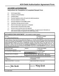 ACH Debit Authorization Agreement Form - Lutheran Social ...