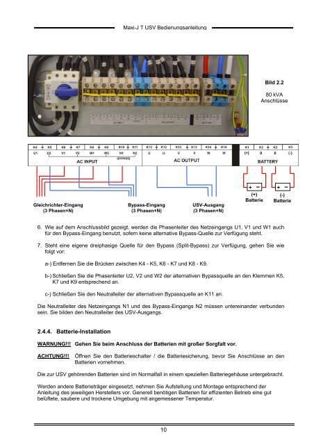 T100 Series 2-15kVA User Manual - AdPoS USV