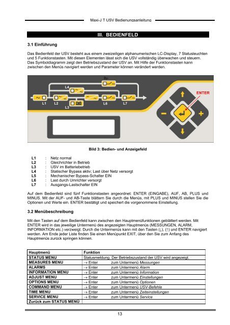 T100 Series 2-15kVA User Manual - AdPoS USV
