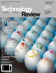 Technology Review - April 2007