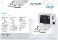 DUS 60 Digital Ultrasonic Diagnostic Imaging System B - EDAN USA
