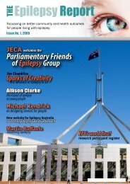 May 2008 - Epilepsy Australia