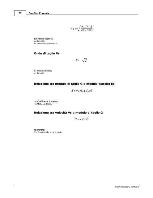 2 GeoStru Formula - GeoStru Software