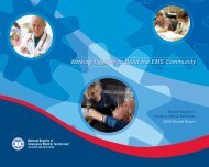 2009 Annual Report - National Registry of Emergency Medical ...