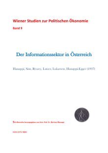 Der Informationssektor in Österreich