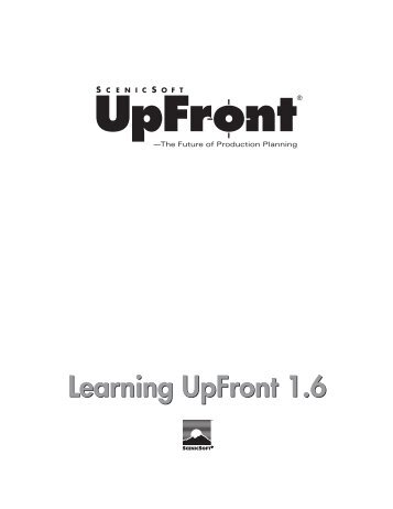 Learning UpFront 1.6 - Kodak