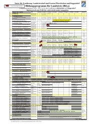 Bildungsprogramm für Landwirte (BiLa) - Amt für Ernährung ...