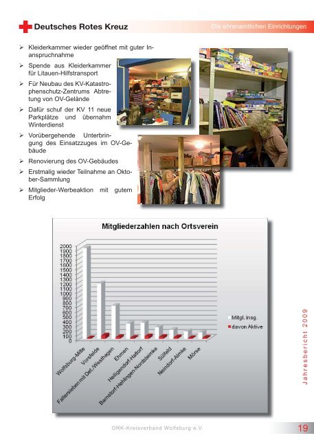 Jahresbericht 2009 - DRK-Kreisverband Wolfsburg eV - Wolfsburg