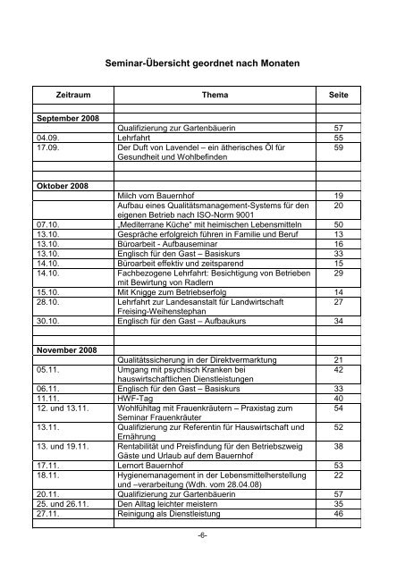 Qualifizierungsmaßnahmen - Amt für Ernährung, Landwirtschaft und ...