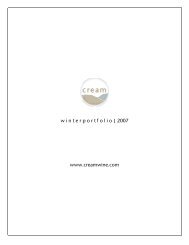 winterportfolio - Cream Wine Company