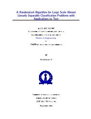 A Randomized Algorithm for Large Scale Almost Linearly Separable ...