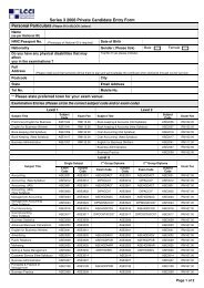 Series 3 2008 Private Candidate Entry Form - Home - LCCI ...
