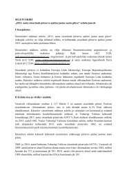 SELETUSKIRI - Eesti Kaubandus-Tööstuskoda