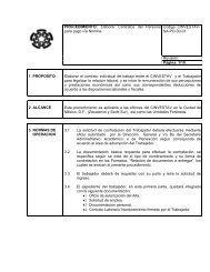 Manual de Procedimientos de la SecretarÃ­a de Recursos Humanos