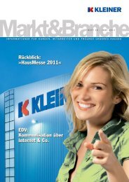 Juni 2011 - Konrad Kleiner GmbH & Co. KG