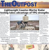 Lightweight Counter-Mortar Radar tested at YPG - Yuma Proving ...