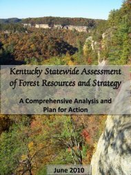 Introduction and Table of Contents - Kentucky Division of Forestry