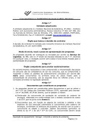 Programa e caderno de encargos - Concurso pÃºblico NÂº94-2009 ...