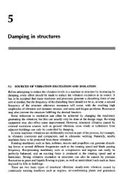Damping in structures - Free
