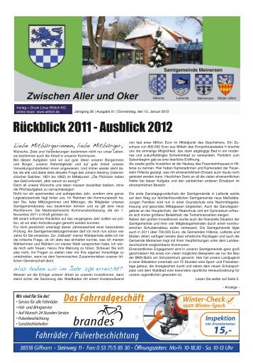 Zwischen Aller und Oker - Samtgemeinde Meinersen