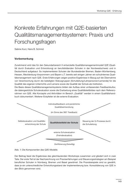 Forschungsergebnisse und gute Praxis - OPUS-Datenbank ...