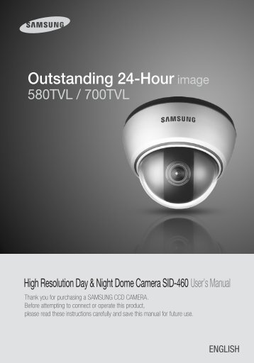 Outstanding 24-Hour image - Samsung CCTV