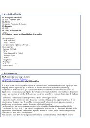 1. Ãrea de identificaciÃ³n 1.1. CÃ³digo de referencia ES. 06015 ...