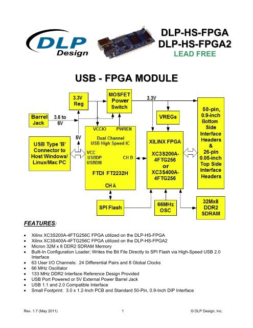 DLP-HS-FPGA/2 - DLP Design