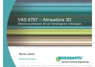 VAS 6767 â Alineadora 3D - Autobas