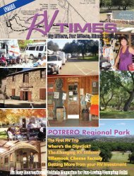 POTRERO Regional Park - RV Times