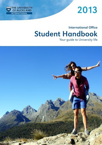 International Student Handbook 2013 - To Parent Directory - The ...
