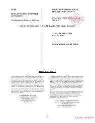 Third Amended Master Long Form Complaint - Dispute Resolution ...
