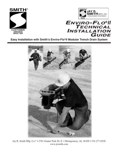 Jay R. Smith Install Guide - Jay R. Smith MFG Co.