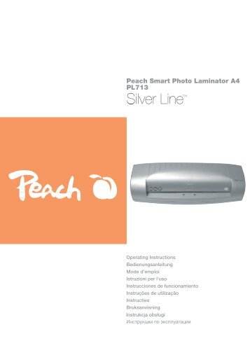 Peach Smart Photo Laminator A4 PL713