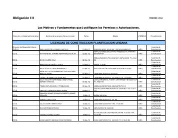 REPORTE FEBRERO 2012 - H. Ayuntamiento de Carmen