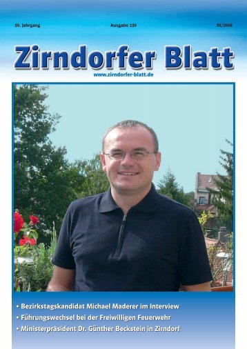 Zirndorfer Blatt Nr. 130 - Das Zirndorfer Blatt